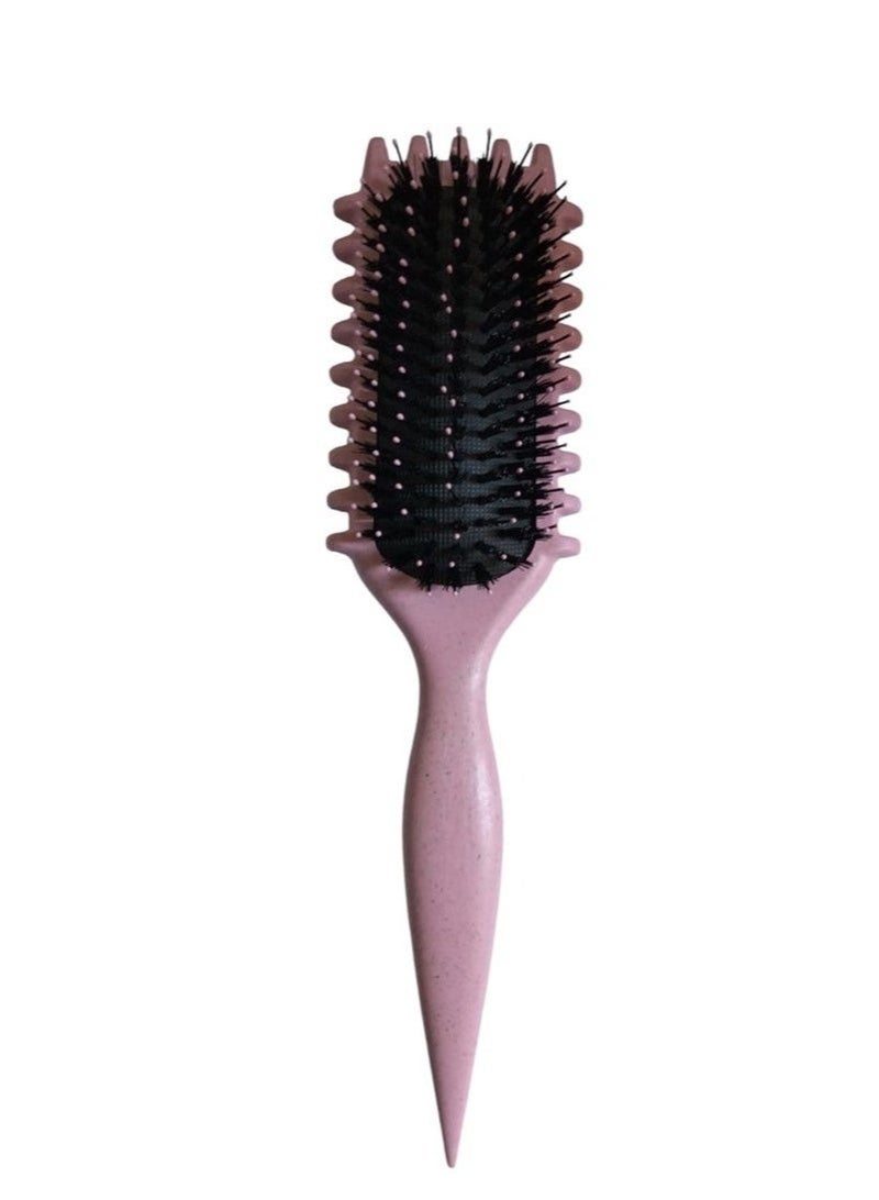Curly Hair Brush Styling, Wet & Dry Detangler Hair Brush, The Essential Tool For Shaping & Styling Your Curls Multicolor - Image 2